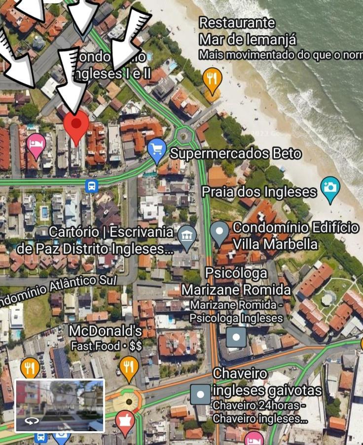 Apartamento Apartamento 50Mts Praia Dos Ingleses Florianópolis Exterior foto